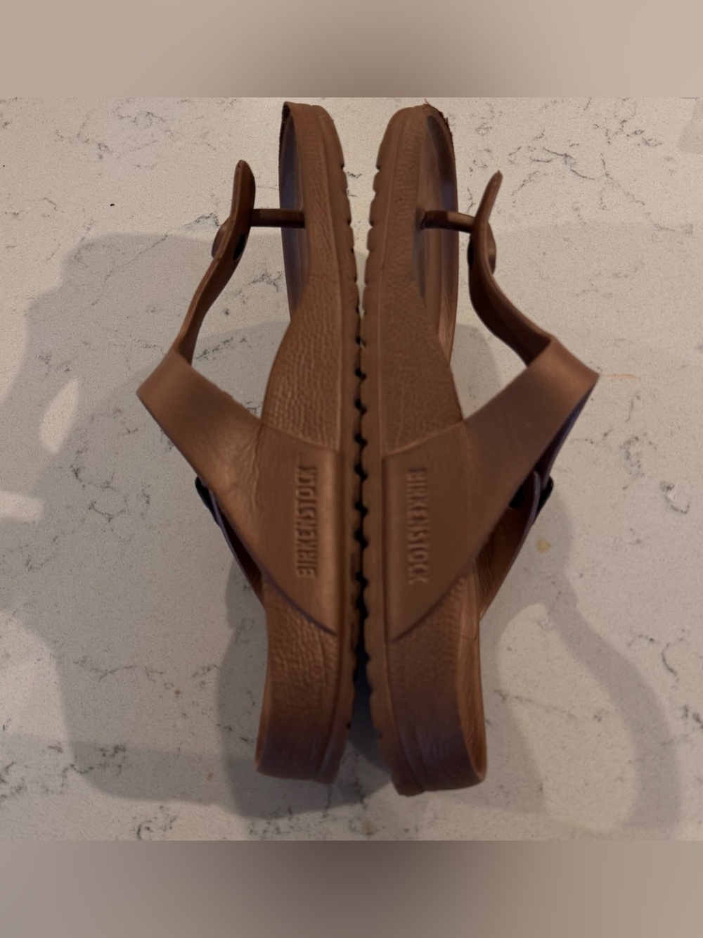 Birkenstock Women’s GIZEH EVA Sandals in Copper Brown Size 42 (US 11) - Picture 5 of 8